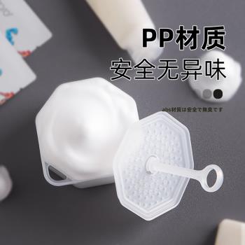 日式透明洗面奶手動打發起泡器