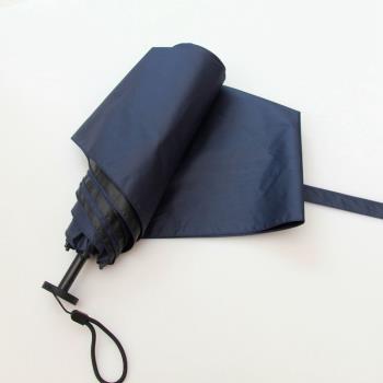 日本超輕量138克鉛筆傘禮盒晴雨傘迷你波點太陽傘黑膠UPF50文藝傘