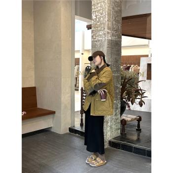 菱格羽絨服女2024年新款黑色寬松洋氣撞色90白鴨絨輕薄羽絨外套