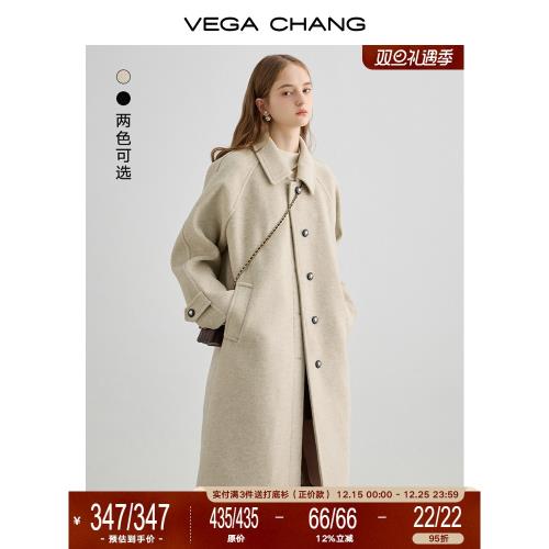 爆款直降 毛呢外套女中長款2025年冬新款保暖高級感呢子大衣