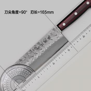 日本原裝土佐左近銀雅薄刃菜切片刀銀紙3號鋼手工鍛打廚房鋼刀具