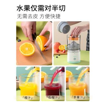 美之扣手動榨汁機家用電動檸檬橙汁壓榨器果汁擠壓器榨水果神器