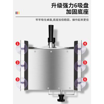 不銹鋼檸檬切片機商用奶茶店手動姜蒜水果切片機切土豆切片神器