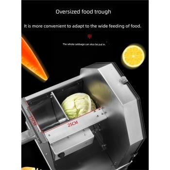 電動切片機切檸檬神器土豆水果蔬菜姜包菜切菜機多功能商用全自動