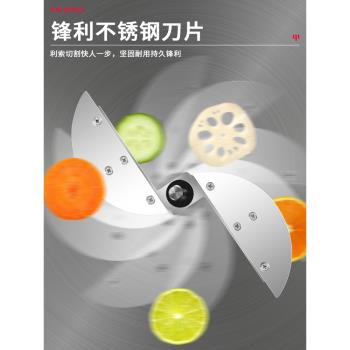 土豆片切片器商用多功能手動切菜器切檸檬神器不銹鋼水果切片機