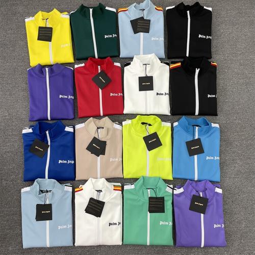 Palm棕櫚天使側邊條紋休閑立領外套男衛衣夾克上衣女春秋潮