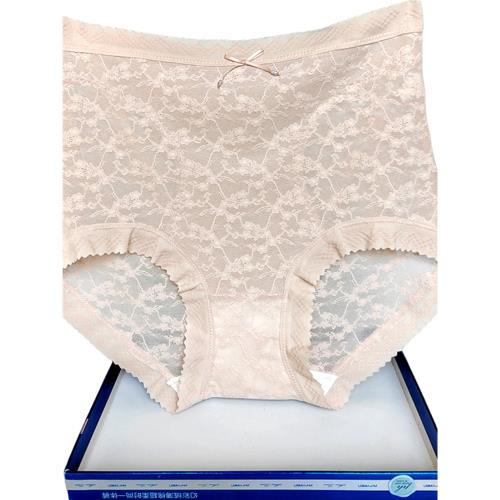 彩田內褲女高腰蕾絲性感透氣32377透氣收腹包臀速干美臀薄茶多酚