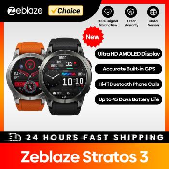 Zeblaze Premium GPS Smart Watch Hi-Fi Bluetooth Phone Calls