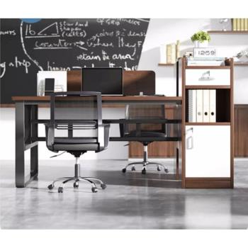 雙人辦公桌員工位簡約現代電腦桌辦公室桌椅組合四人位職員桌
