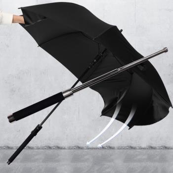 加大車載晴雨傘全自動加固風三天堂傘防曬兩用雨傘長柄紫外線男女