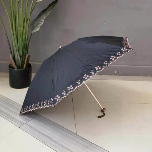 特價日本三折超輕太陽傘防紫外線遮陽傘超強防曬晴雨兩用防曬傘女