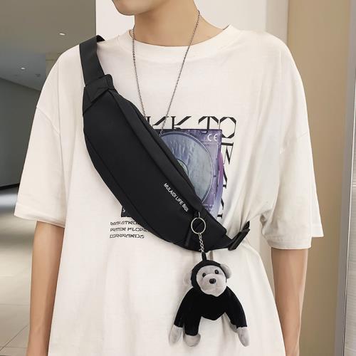 胸包男士斜挎包男潮牌學生新款ins潮腰包單肩包男休閑挎包小包女