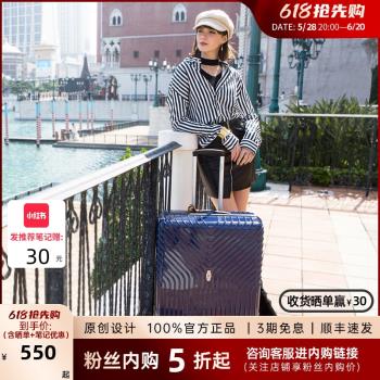 glux行李箱硬殼拉桿箱萬向輪20寸登機箱24/28寸託運旅行箱大容量
