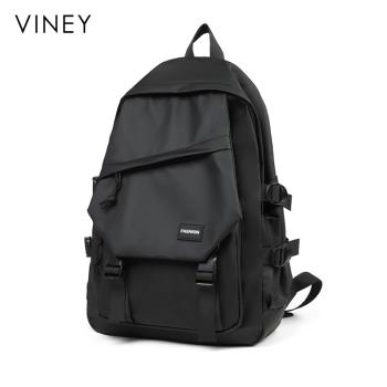 Viney書包男2024新款雙肩包女時尚大容量旅行高中生大學旅游背包
