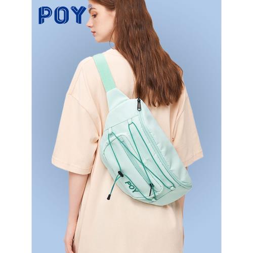 POY小眾設計大學生休閑潮牌腰包