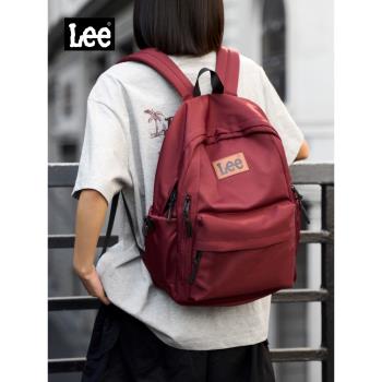 Lee學生上課通勤女簡約潮牌背包