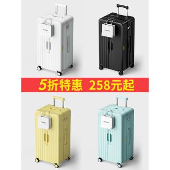 瑞士軍刀行李箱女24寸超大容量拉桿箱男28寸加厚結實皮箱旅行箱30