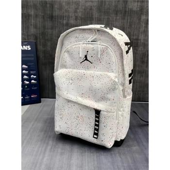新款大容量雙肩包高中男學生書包美式運動包戶外旅行電腦籃球背包