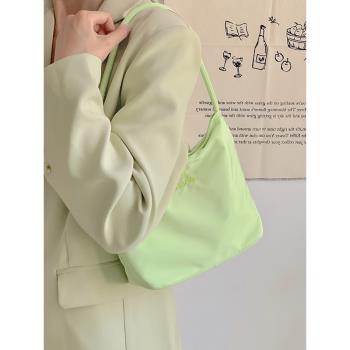 韓國小眾托特包包女2023新款時尚通勤手提水桶包高級感單肩腋下包