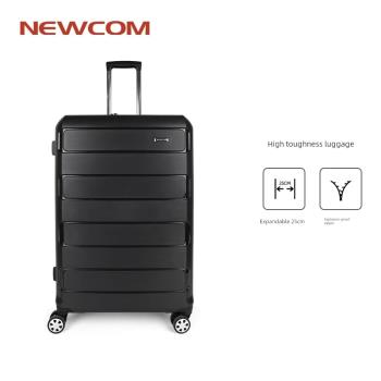 NEWCOM悠客時尚拉桿箱PP箱抗壓耐磨20寸登機箱24寸輕旅箱旅行箱