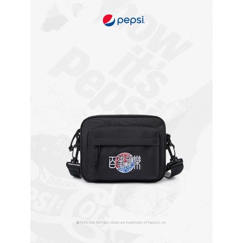 美國潮牌Pepsi百事可樂單肩包包女2022新款潮ins斜挎包時尚小方包