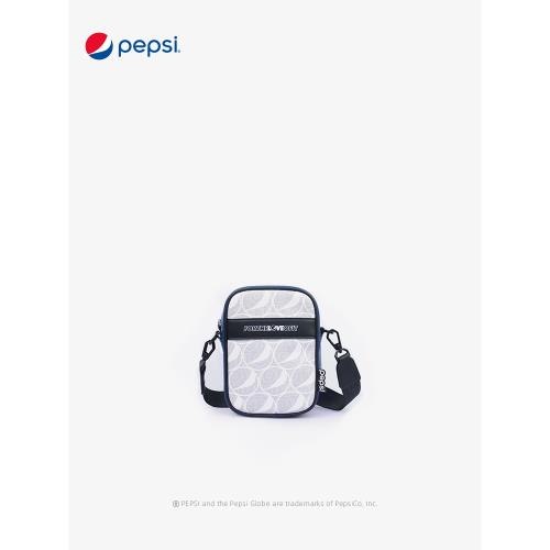 美國潮牌Pepsi百事可樂斜挎包包女豎款單肩包女包2024新款小挎包