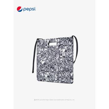 Pepsi美國印花單肩時尚帆布包