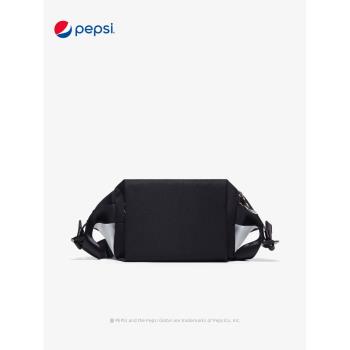 Pepsi百事可樂胸包男2022新款挎包女單肩包潮流時尚腰包潮牌