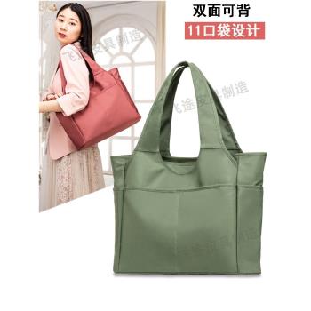 包包女時尚通勤旅行尼龍單肩布包