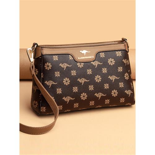 真皮斜挎包小包包時尚女包2025新款潮時尚百搭媽媽單肩小方包