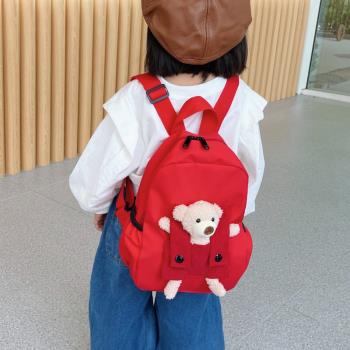 春游背包兒童小學生雙肩包書包女童幼兒園可愛外出旅游零食包包潮