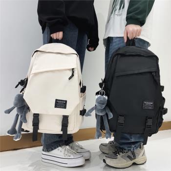 韓版潮牌書包女韓版初中生高中學生雙肩包大容量電腦包旅行背包男