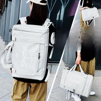 雙肩包男大容量書包戶外旅行包旅游外出行李包單肩斜挎多功能背包