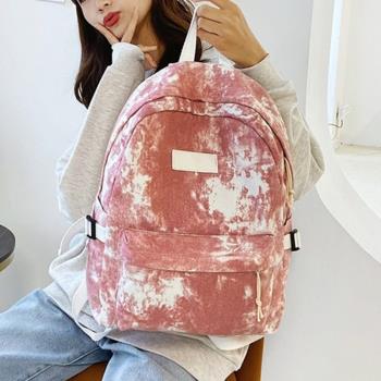 women girls backpack bag nylon casual new shoulder solid for