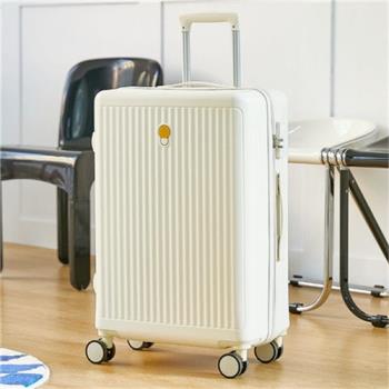 行李箱女結實耐用高顏值拉桿箱2021新款學生旅行箱大容量密碼箱子