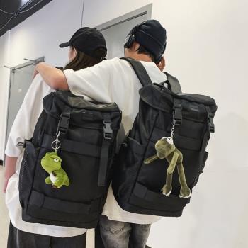 雙肩包男女大容量背包簡約休閑旅行包防水運動戶外旅游登山包