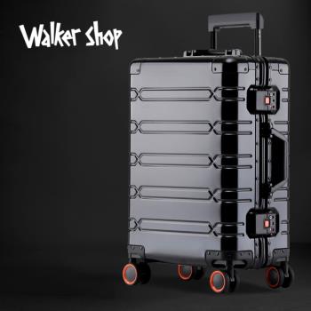 Walker Shop奧卡索奢侈品牌全鋁鎂合金行李箱拉桿箱旅行箱登機箱