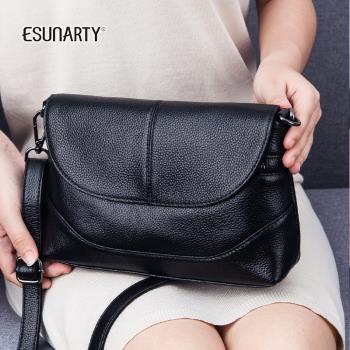 真皮包包女2023新款中年女包單肩斜挎包女頭層牛皮時尚百搭媽媽包