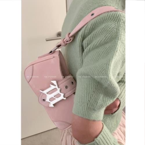 小眾單肩腋下包包女2024新款韓國時尚手提小方包高級感百搭斜挎包