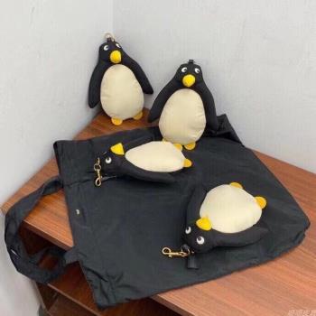 ANYA企鵝尼龍環保袋可愛帆布包