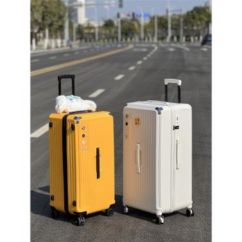 新款箱包大容量拉桿箱28寸行李箱女減震剎車萬向輪密碼旅行箱子男