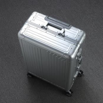 德國高端鋁鎂合金旅行箱20寸登機箱女24寸金屬拉桿箱28寸行李箱男