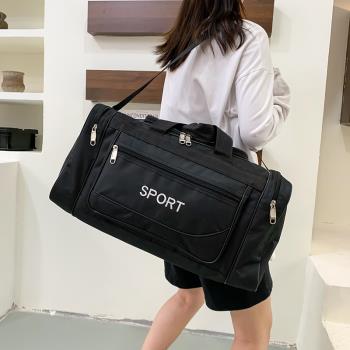 短途大容量手提女單肩旅行包