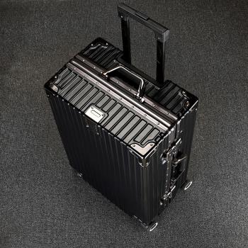 德國行李箱男生30寸超大容量拉桿箱鋁框款28寸2023年新款旅行箱子