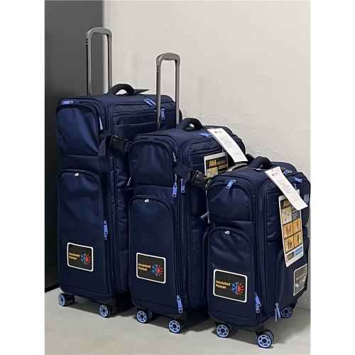 出口日本布箱牛津布行李箱20寸登機箱24寸超輕拉桿箱防水旅行箱28