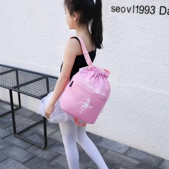 舞蹈包兒童雙肩書包可愛時尚女孩2023新款背包幼兒園小學生中國舞