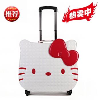 韓版時尚拉桿箱萬向輪女迷你旅行箱可愛學生行李箱卡通登機小皮箱