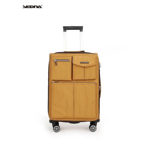 拉桿箱超大容量商務時尚出國留學生行李箱男潮帆布旅行20寸密碼箱