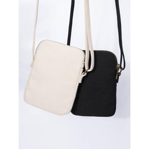 YONBEN/元本良廠手機包 女布袋原宿迷你錢袋帆布單肩斜挎小包包