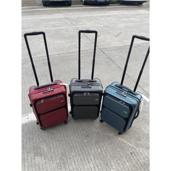 高貨限量搶購高階羅傑lojeL拉桿旅行箱20寸商務休閑前蓋行李箱包